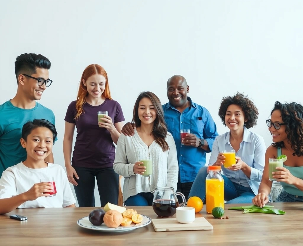 Happy customers enjoying natural wellness with PureVital Nature products