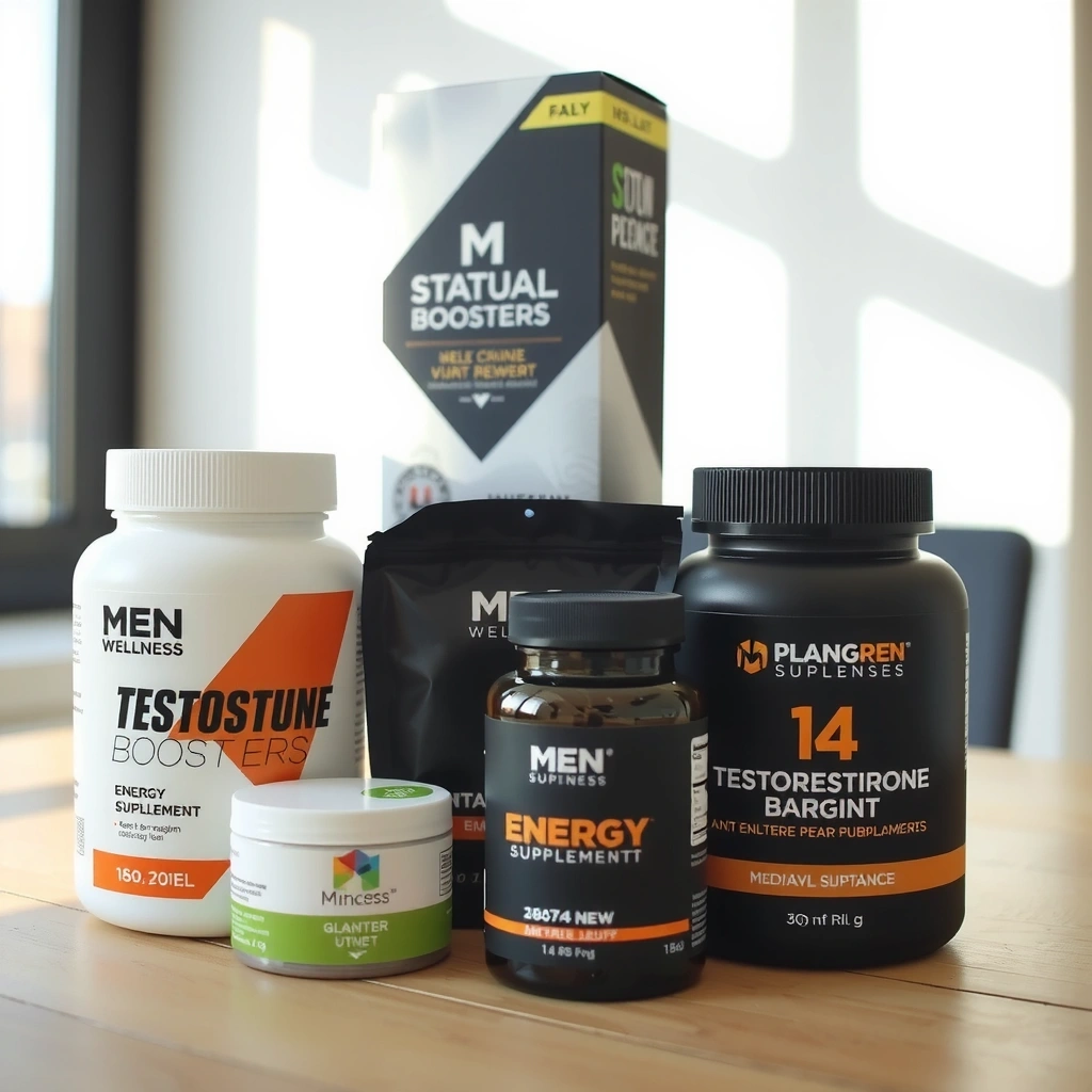 Men's Natural Boosters - Premium supplements for vitality