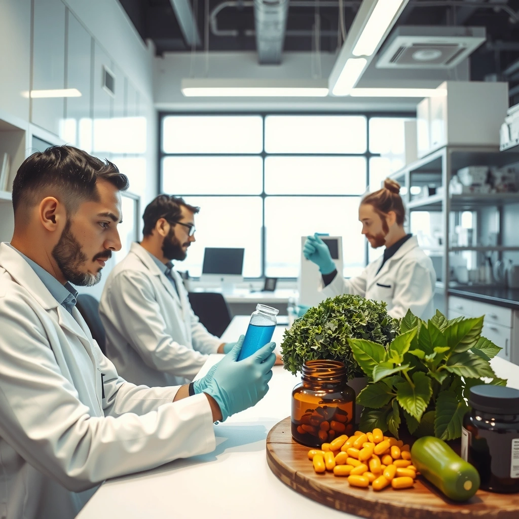 PureVital Nature laboratory and quality testing